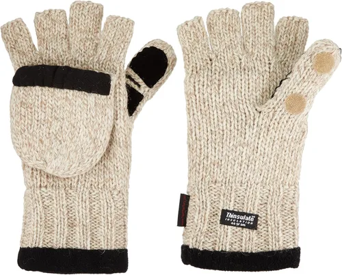 Heat Factory Guantes para mujer para clima frío, trigo, talla única de EE. UU