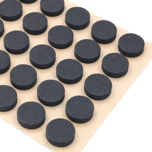 Almohadillas de espuma EVA para muebles, 3/8 pulgadas de diámetro, redondas, 3M, autoadhesivas, protegen gabinetes de cocina, cajones, escritorios y