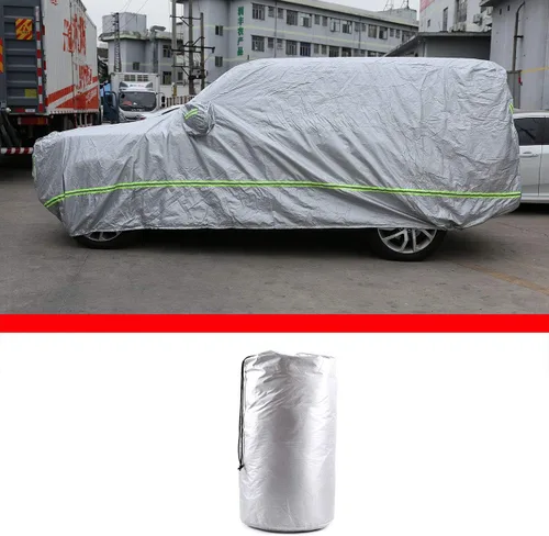 Funda para automóvil, impermeable, resistente al viento, al polvo, a los arañazos, protección UV para Land Rover Defender 2014-2018
