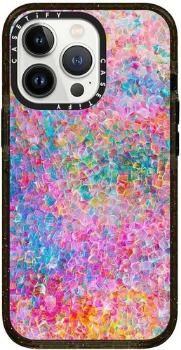 Vista 106 de CASETiFY Impact - Funda para iPhone 13 [Probada contra caídas de grado militar 4X / Protección contra caídas de 8.2 pies / Compatible con Magsafe]