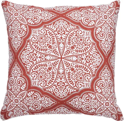Vista 21 de Indigo Ink - Almohada decorativa, almohada de rayas acolchadas con borlas, almohadas decorativas para sofá o cama, decoración bohemia para el hogar