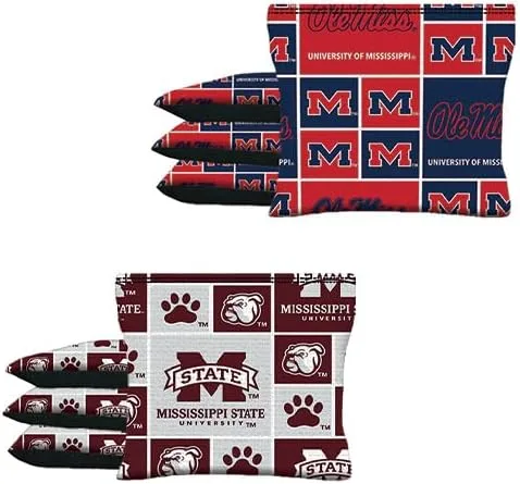 Vista 12 de BackYardGamesUSA Cornhole BEANBAGS Made w Minnesota Fabric 8 Regulation Game Toss Bags Verde