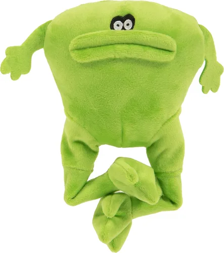 Vista 12 de goDog Action Plush Beaver - Juguete de peluche animado con rata almeja para perros, tecnología Chew Guard - Marrón, talla única