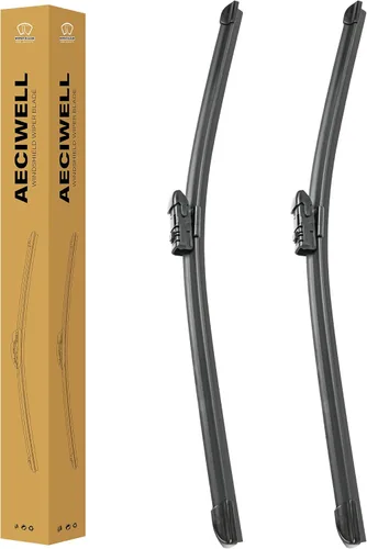 Vista 14 de Juego de limpiaparabrisas de 22"+20 pulgadas (lengüeta de pellizco, juego de 2) Repuesto de limpiaparabrisas para automóviles compatible con Ford