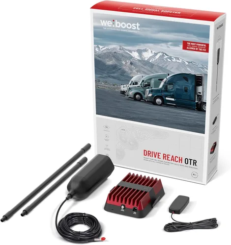 Vista 8 de weBoost Drive Reach - Amplificador de señal de teléfono celular para vehículos 5G y 4G LTE Antena magnética de techo Mejora la señal de todos