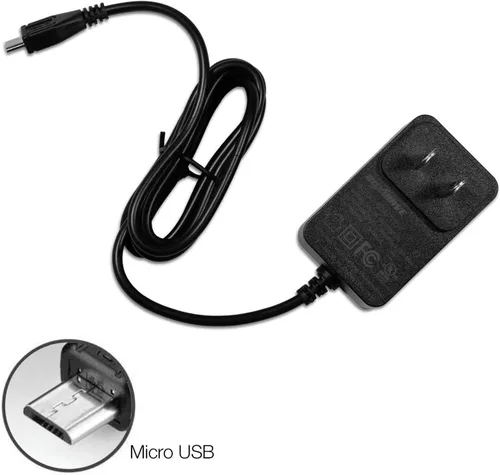 Vista 8 de BoxWave Cargador compatible con Freestyle Libre Reader - Cargador de pared directo (15 W), carga rápida tu dispositivo con cable integrado de 3 pies