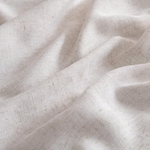Vista 5 de MIULEE Cortinas de lino blanco natural de 90 pulgadas de largo para dormitorio, sala de estar, cortinas de ventana con textura de lino grueso que