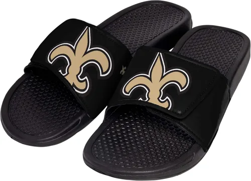 Vista 23 de FOCO mens NFL Team Cropped Big Logo Shower Sport Slide Flip Flop Sandals
