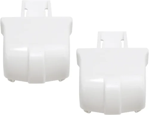 2 piezas WR2X9144 Barra de retención para puerta de refrigerador, repuesto para refrigeradores GE Hotpoint Kenmore, repuesto # WR2X8776 PS299562