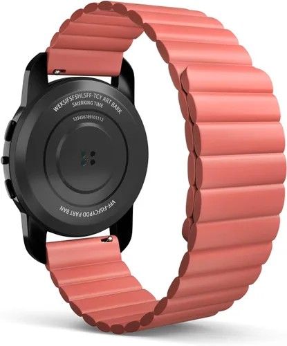 Vista 8 de Correa de reloj, correas magnéticas para reloj inteligente, correa de silicona de liberación rápida de 0.78 pulgadas para reloj inteligente