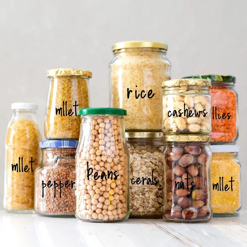 Vista 3 de Sepamoon 552 calcomanías de letras, 8 hojas autoadhesivas de vinilo del alfabeto, calcomanías de números de buzón impermeables para manualidades