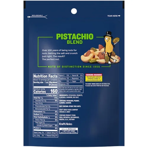 Vista 2 de PLANTERS Pistachio Blend - Mezcla de pistacho, 10 oz