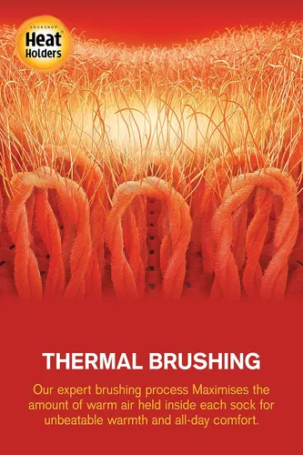 Vista 5 de Heat Holders - Gorro de invierno térmico con aislamiento térmico y tejido de ganchillo para mujer