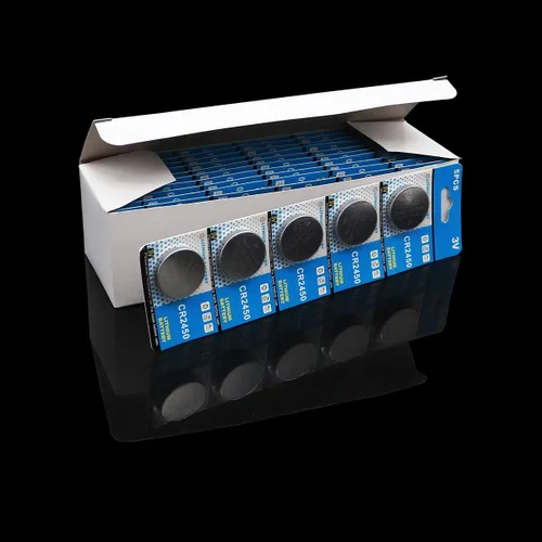 Vista 6 de Cotchear 5pcs/Pack CR2450 Coin Battery 550mAh 3V CR 2450 Button Cell Batteries ECR2450 KCR2450 5029LC LM2450 3V Battery for Car Key Remote