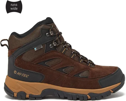 Vista 2 de HI-TEC Yosemite WP - Botas de senderismo impermeables para hombre, ligeras, transpirables, para exteriores, zapatos de senderismo