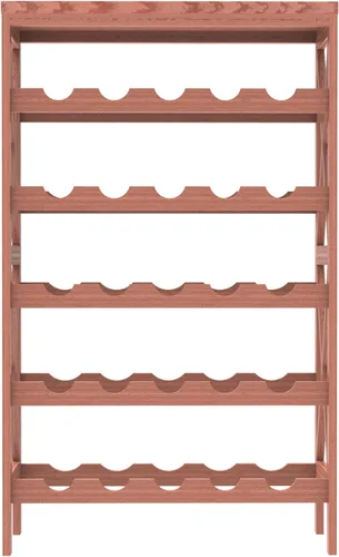 Vista 4 de Estante para botellas de vino – Soporte independiente para botellas de vino con mesa para cocina, bar, comedor o sala de estar – Estante para 25