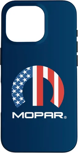 Vista 20 de Funda con logotipo de la bandera estadounidense Mopar para iPhone 16