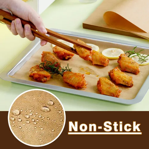 Vista 6 de Forros desechables para freidora de aire Emeril Lagasse 26 QT extra grande, 120 hojas de papel pergamino sin blanquear accesorios para horno