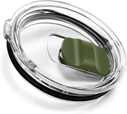 Vista 10 de Vaso de 20 onzas, tapas de repuesto compatibles con YETI Rambler de 16/20 onzas, taza apilable de 24 onzas, taza con popote de 25 onzas, sin BPA e