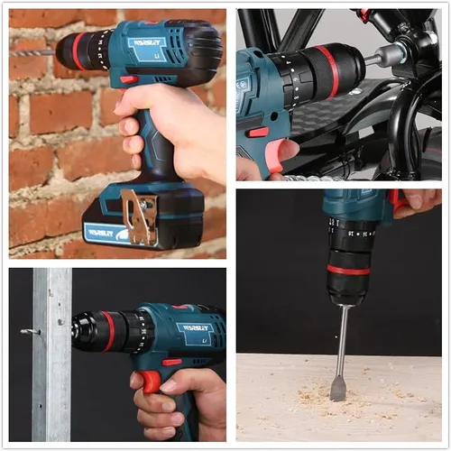 Vista 2 de Portabrocas de 2 ~ 0.512 in sin llave con montaje 1/220UNF, portabrocas de autoapriete para múltiples propósitos, portabrocas de 0.512 in