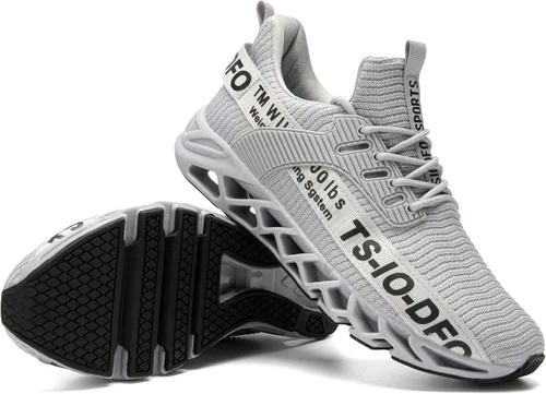 Vista 42 de TSIODFO Zapatillas de moda para correr y caminar para hombre