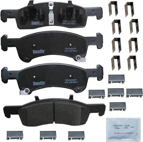 Vista 106 de Bendix Pastillas de freno delanteras de cerámica Priority1 CFC465AK2 para Acura EL 2005-1997, Honda Civic 2011-1996, Insight 2014-2010