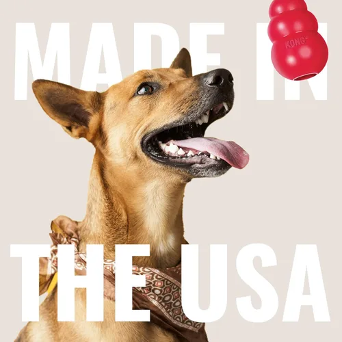 Vista 6 de Remolcador de juguete KONG, S, Rojo