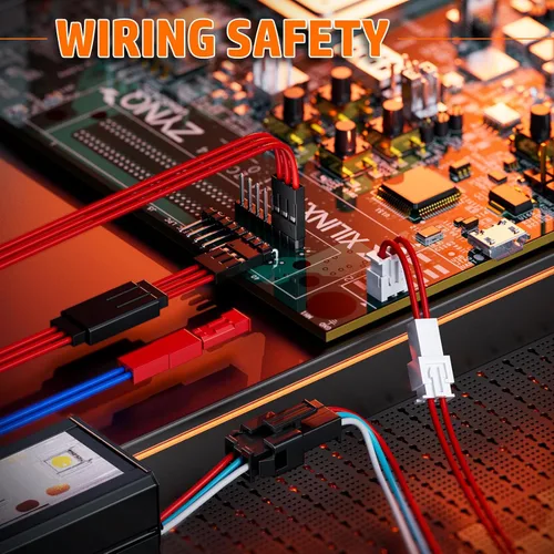 Vista 7 de PEBA Herramienta de Crimpado y Kit de Conectores JST – 14 Tipos de Conectores JST-SM de 2.5 mm y Pines de Crimpar, Carcasas y Contactos JST