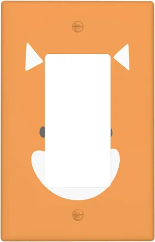 Vista 75 de Lindo Koala - Placa de interruptor de luz de 1 banda, placa de pared basculante individual, placa decorativa eléctrica GFCI para decoración