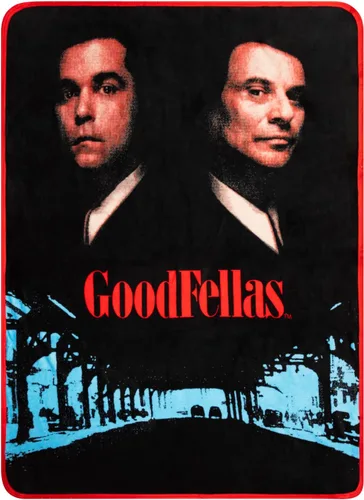 Goodfellas Bedding Manta Súper Suave de Micro Raschel, 46 in x 60 in, Producto WB (Oficial) de Franco Collectibles