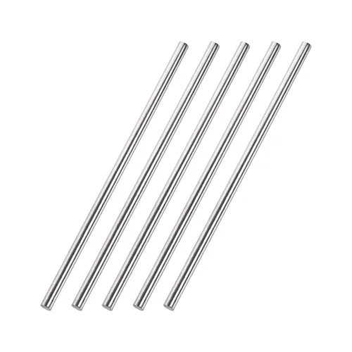 Vista 12 de uxcell Varilla redonda sólida de acero inoxidable 304 de 0.039 in x 3.937 in para manualidades de bricolaje - 5 piezas