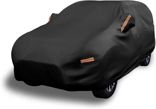 Vista 18 de EzyShade - Funda de 10 capas para auto, sedán y hatchback, impermeable, para todo tipo de clima y exterior, consulta la tabla de tamaños para un
