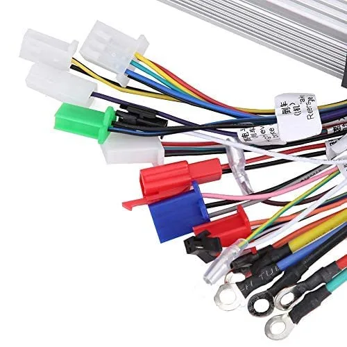 Vista 7 de Controlador de motor sin escobillas de 48 V, 60 V, 64 V, 72 V, 1000 W-1500 W, controlador de motor sin escobillas para bicicleta eléctrica