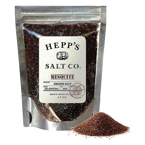 Vista 8 de 7- Bolsa de sal marina ahumada de fuego de 2.oz