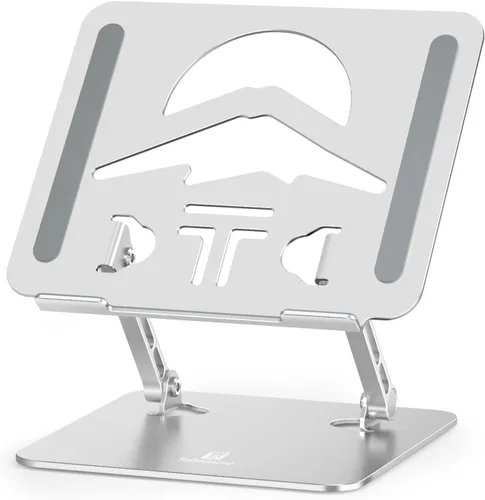 Soporte ajustable para laptop para escritorio, elevador plegable para laptop, soporte portátil compatible con MacBook, Lenovo, HP y todas las