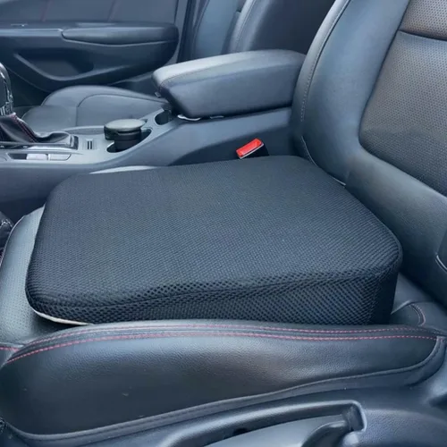 Vista 3 de Breathable Car Seat Cushion, Booster Seat Cushions for Short People Comfortable Seat Pad with Handle and Non-Slip Bottom Suitable for Home Office