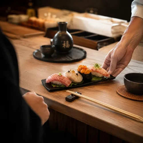 Vista 5 de Restaurantware Platos de bambú de 7 x 2.25 pulgadas, 100 bandejas negras – bandejas rectangulares desechables de bambú negro para servir sushi