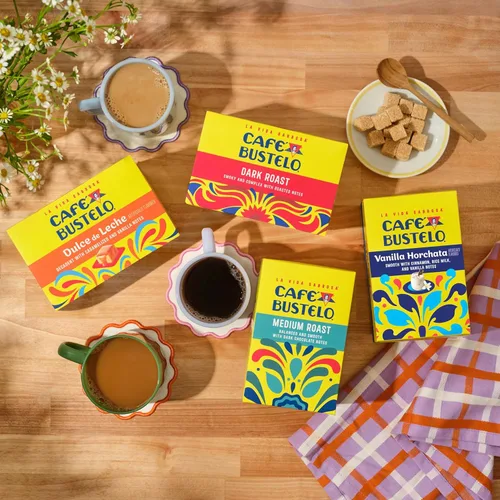 Vista 6 de Café Bustelo - Café de tostado medio, 10 cápsulas K-Cup (Paquete de 6)