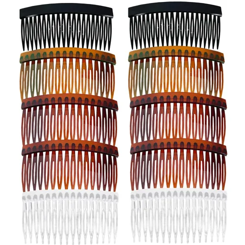 Vista 8 de Mary Lavender - Peine para el cabello para mujer, peine de sujeción con flequillo, pinzas para el cabello, accesorios para el cabello, peine