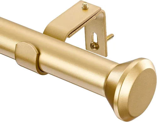 Vista 10 de SIMEWIN Barras de cortina de servicio pesado para ventanas de 28 a 48 pulgadas, barras de cortina ajustables negras con remates de diamante