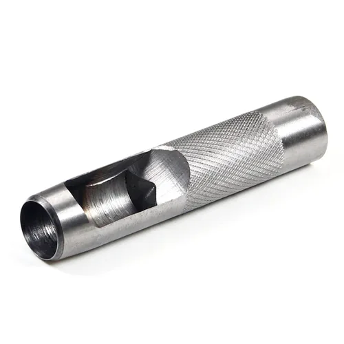 Vista 10 de Utoolmart 30mm/1.18" Round Hollow Punch Herramienta de perforación de cuero para manualidades, acero al carbono, 1 unidad