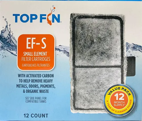 Vista 2 de Top Fin EF-S Element Filter Cartridge Value Pack Suministro de 12 meses 2.1 in X 3.7 in