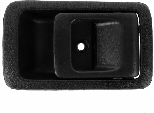 Vista 21 de TRQ Manija de puerta interior delantera izquierda cromada y negra para el lado del conductor compatible con Ford F-150 2012-2014
