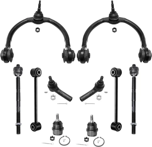 Vista 211 de Detroit Axle - Kit de brazos de control de extremo delantero RWD para cargador Chrysler 300 Dodge Challenger 11-19, brazos de control