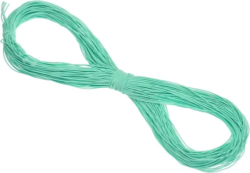 Vista 71 de PATIKIL Cuerda elástica elástica de 109 yardas (328.1 ft), cuerda elástica pesada de 0.059 in, albaricoque para manualidades, correas de gancho