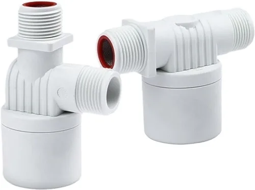 1/2" 3/4" 1" Fully Automatic Float Valve DN15 Water Level Control Anti Corrosion Nylon Ball(1",BLUE_ES)