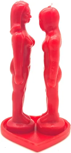 Vista 3 de Rojo - Kit de forma cara a cara o separación - Vela Spellcasting - Wicca - Hoodoo-by Natural Farms