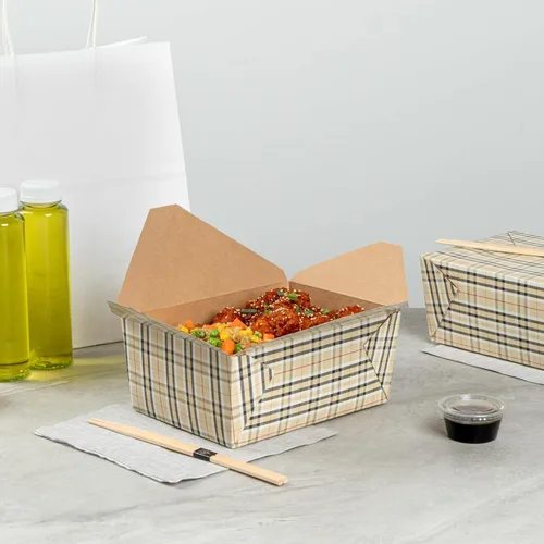 Vista 77 de Restaurantware Bio Tek - Cajas para llevar de 30 onzas, 200 loncheras para llevar, cierre de tabulación, resistentes al calor, desechables, de papel