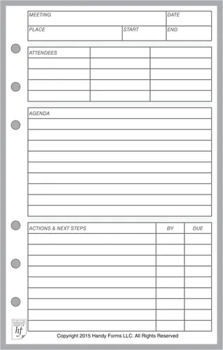 Vista 4 de Reposición de papel con cuadrícula de puntos de tamaño compacto (0,10"), dimensionado y perforado para cuadernos Franklin Covey Compact y otros