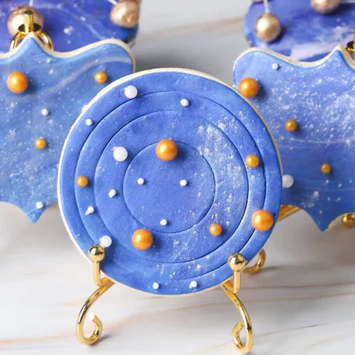 Vista 5 de KALAIEN Molde de silicona para pastelería con piedras preciosas de cabujón para decoración de pasteles, decoración de cupcakes, arcilla polimérica